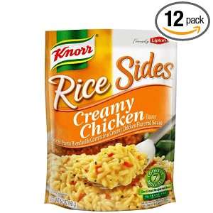 Knorr/Lipton Rice Sides, Creamy Chicken, 5.7 Ounce Packages (Pack of 
