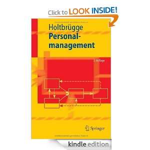 Personalmanagement (Springer Lehrbuch) (German Edition) Dirk 