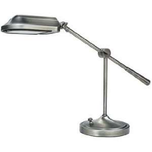   Heritage Brushed Nickel Finish Balance Arm Desk Lamp
