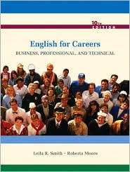 ENGLISH FOR CAREERS with MYWRITINGLAB VP, (0135092272), Leila R. Smith 