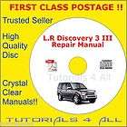 Land Rover Discovery 3 III Workshop Service Repair Manual RAVE
