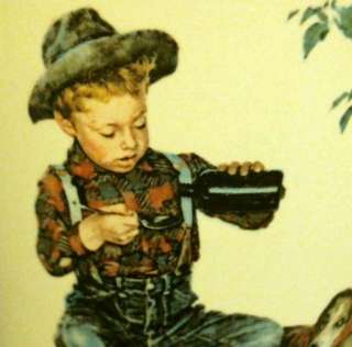   Mug Norman Rockwell A Boy and His Dog The Four Seasons Collection 1984