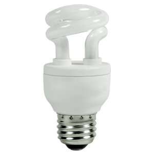  Satco S7261   5 Watt CFL Light Bulb   Compact Fluorescent 