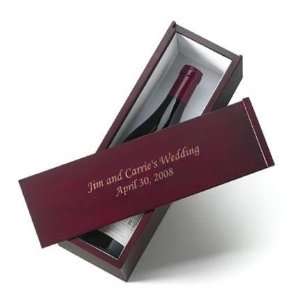 Personalized Wine Gift Box 