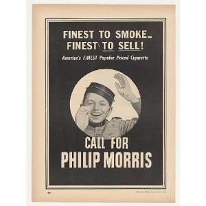  1948 Philip Morris Cigarette Bellhop Johnny Roventini 