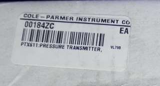 GE DRUCK PTX611 Pressure TRANSMITTER; 1000PSI;  