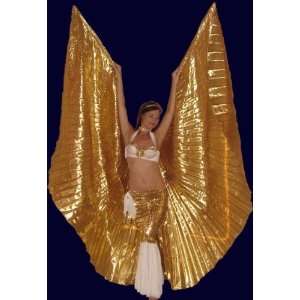  Belly Dance Isis Wings Leopard Print Gold RARE Toys 