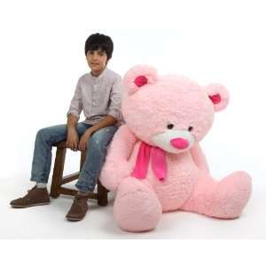  Lulu Shags 52 Jumbo Pink Teddy Bear Toys & Games