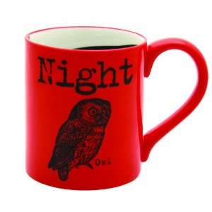  Our Name Is Mud by Lorrie Veasey Night Owl Mug, 3 3/4 Inch 