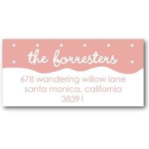 Holiday Return Address Labels   Baby Snowflake Girl By Louella Press