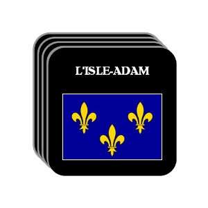  Ile de France   LISLE ADAM Set of 4 Mini Mousepad 