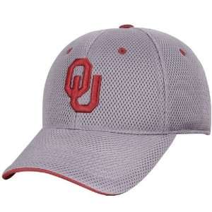  Top of the World Oklahoma Sooners Gray Elite 1 Fit Hat 