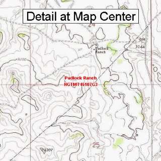   Map   Padlock Ranch, Montana (Folded/Waterproof)