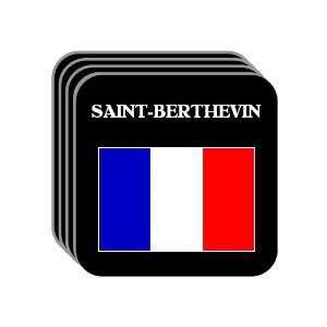  France   SAINT BERTHEVIN Set of 4 Mini Mousepad Coasters 