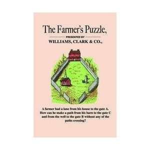 The Farmers Puzzle 28x42 Giclee on Canvas 