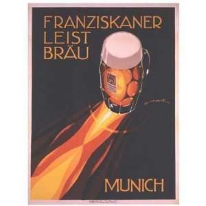   Bierre Munich Poster Print by E. Maurus  19 x 24  Toys & Games