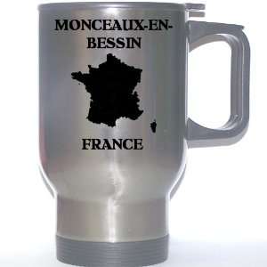  France   MONCEAUX EN BESSIN Stainless Steel Mug 