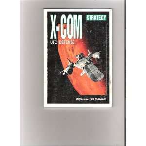  X COM UFO Defense Strategy Instruction Manual Everything 