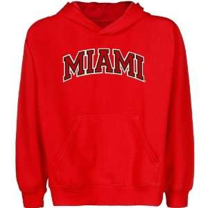  NCAA Miami University RedHawks Youth Red Arch Applique 
