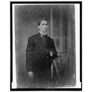   man,with one hand in suit jacket,1860 1900,Tintype
