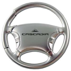  Freightliner Cascadia Logo Key Ring Automotive