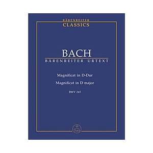  Magnificat In D Major, BWV 243 (9790006200016) Books