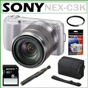   Sony SEL1855 18 55mm Zoom Lens + Sony 8GB SDHC + Lens Filter + Sony