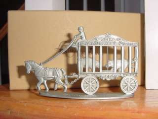 Victorian Tin Toy Collection horse drawn Circus Wagon Little Gallery 