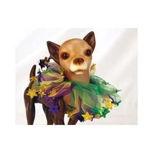    Mardi Gras Party Collar Boa for Dogs or Cats (Medium)