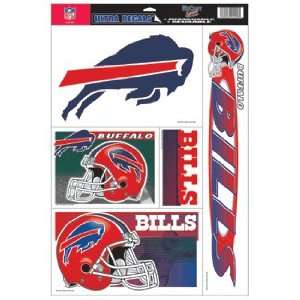  Buffalo Bills Static Cling Decal Sheet *SALE* Sports 