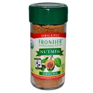 Frontier Nutmeg Ground CERTIFIED ORGANIC, Fair Trade Certified 1.90 oz 