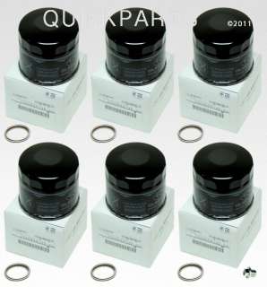 2011 2012 Subaru Forester 2.5X OIL FILTER CHANGE KIT 6 Pack 15208AA130 