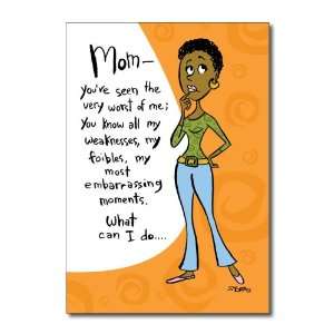 Funny Mothers Day Card Keep Mouth Shut Humor Greeting Patricia Storms