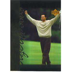  2001 Upper Deck Tigers Tales TT19 Tiger Woods (Golf Cards 