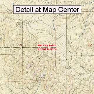   Map   Mill City South, Oregon (Folded/Waterproof)