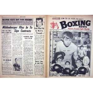   BOXING 1967 RUDKIN SHOJI ROWER ANDERSON TIBBS CHANDLER