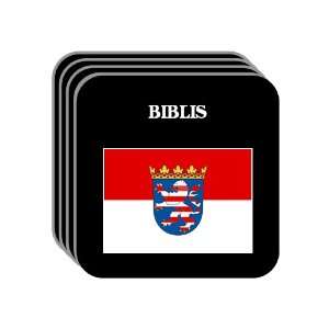  Hesse (Hessen)   BIBLIS Set of 4 Mini Mousepad Coasters 