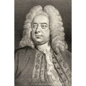    George Frederick Handel by Theodore Thomas 12x18 Toys & Games