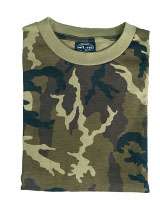 Sky Blue Camouflage Military T Shirts Army Camo Tops  