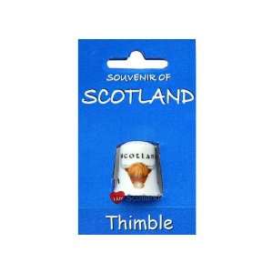  Collectable Thimbles Highland Cow Toys & Games