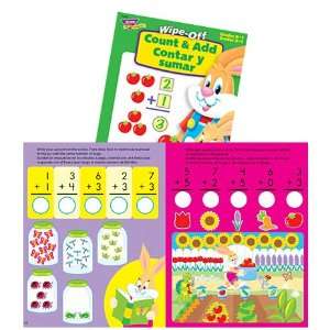   COUNT & ADD BILINGUAL 2PPG WOB WIPEOFF BOOKS