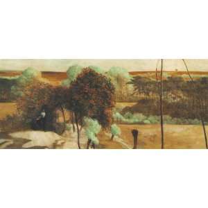   oil paintings   Jacek Malczewski   24 x 10 inches   Follow the Stream
