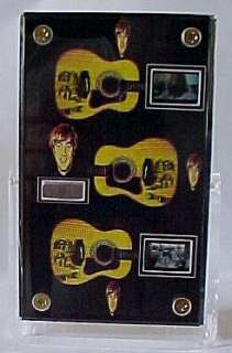 Beatles John Lennon Owned and Worn Clothing and Film Frames Display 
