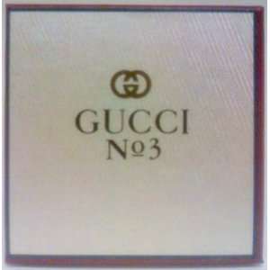    Gucci No 3 Perfumed Dusting Powder 4.0 Oz with Puff Beauty