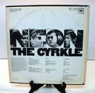 The Cyrkle   Neon 1967 LP, vinyl album record Nice  