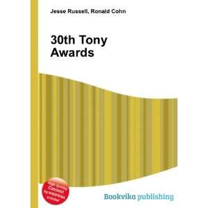  30th Tony Awards Ronald Cohn Jesse Russell Books