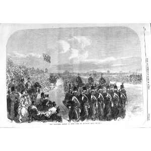    1866 Volunteer Review Hyde Park Soldiers War Horses