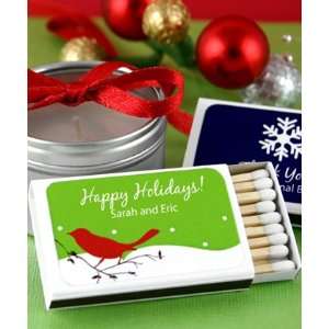  Holiday Matchboxes   White Box (Set of 50)