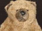 CUTE FANCY ZOOS BROWN POTBELLY TEDDY BEAR PLUSH STUFFED ANIMAL TOY