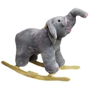   Earnest the Elephant Plush Toddler Rocker by Charm Co. Toys & Games